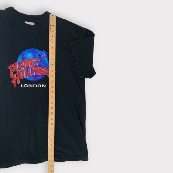 1998 Vintage Planet Hollywood London T Shirt Large - Picture 8 of 9